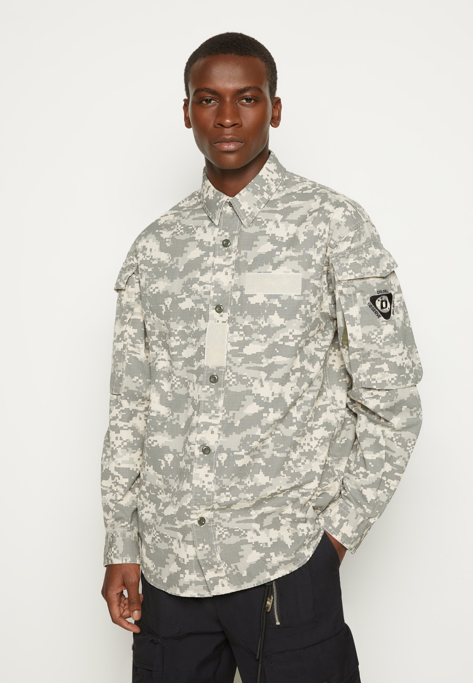 diesel military shirt