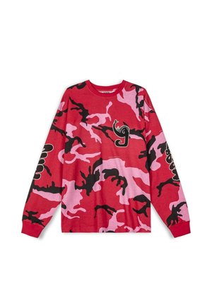 Grimey ALL OVER PRINT TUSKER TEMPLE  - Long sleeved top - rojo