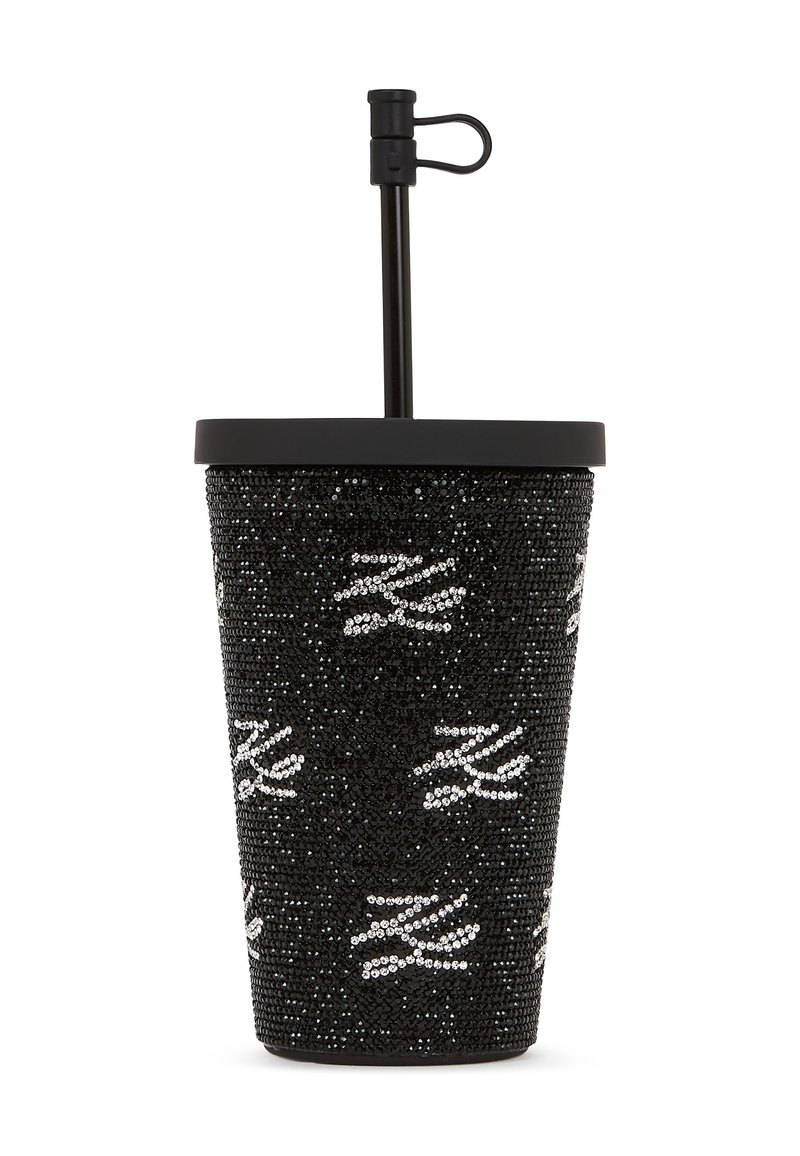 KARL LAGERFELD TABLEWARE RHINESTONE AUTOGRAPH - Gertuvė - glitter black