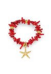 CORAL CHIP STARFISH - Rannekoru - gold-colored