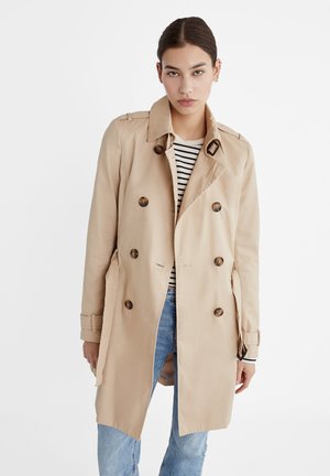 Stradivarius Trench - stone