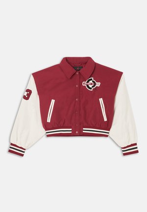 Jordan VARSITY - Bomber dzseki - team red/pale ivory/black