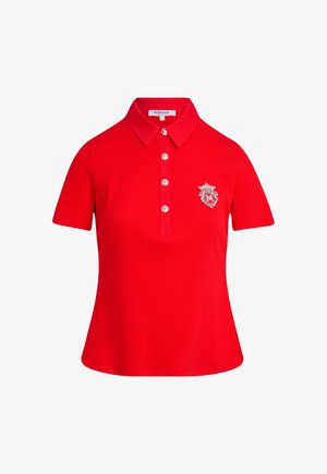 Morgan, MORGAN MORGAN SHORT-SLEEVED T-SHIRT - Poloshirts - rouge vif