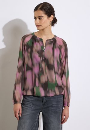 GEMUSTERTE - Bluse - pink