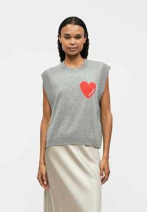 Pullover - gris chine fonce