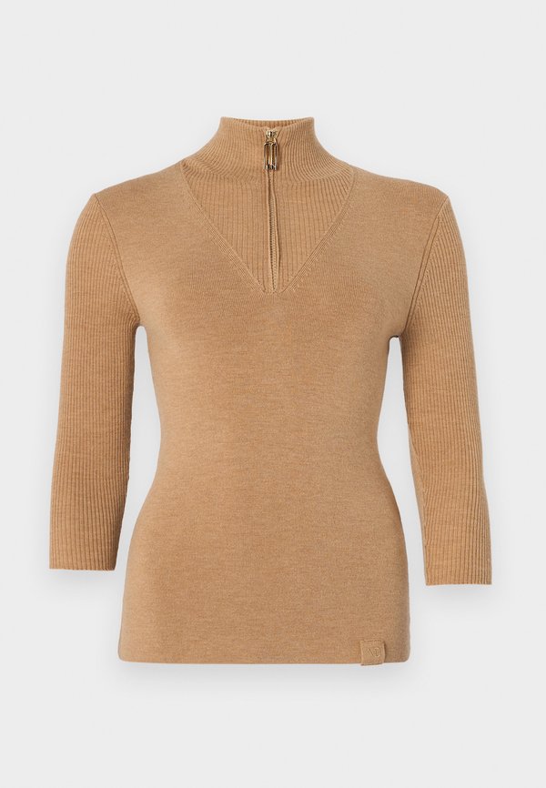 HALF ZIP SHORT SLEEVE - Jumper - sandstorm3