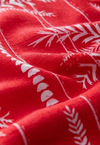 Unselected, red palm print