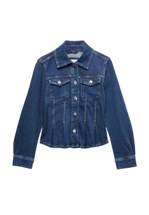 Marks & Spencer, COLLARED PEPLUM - Veste en jean - dark indigo