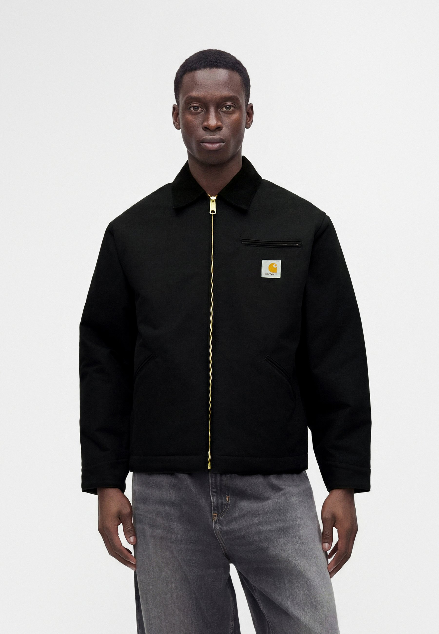 Carhartt WIP DETROIT - Geacă subțire - black/negru - Zalando.ro