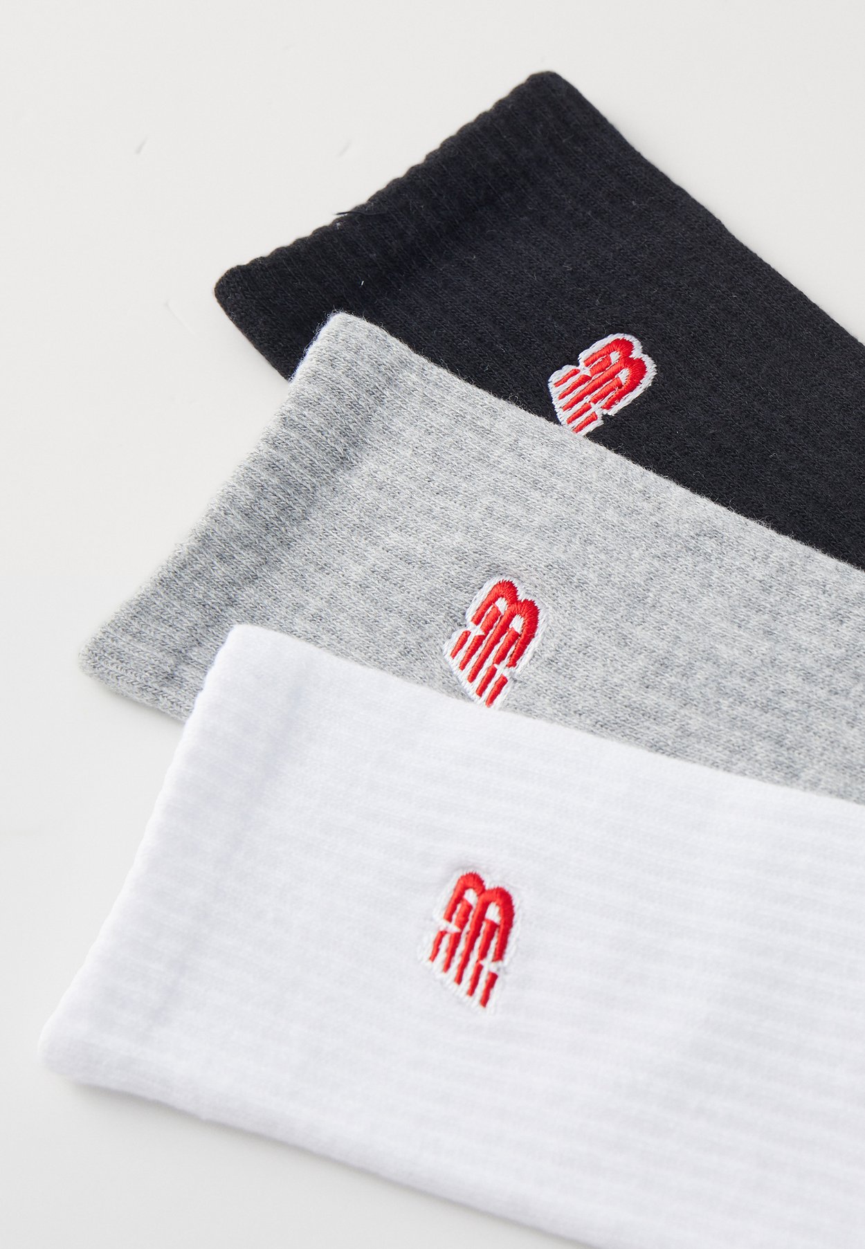 PATCH LOGO CREW UNISEX 3 PACK