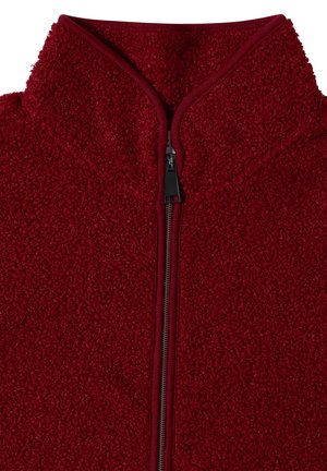 Cecil, TEDDY-JACKE MIT STEHKRAGEN IN UNIFARBE - Veste polaire - russet red