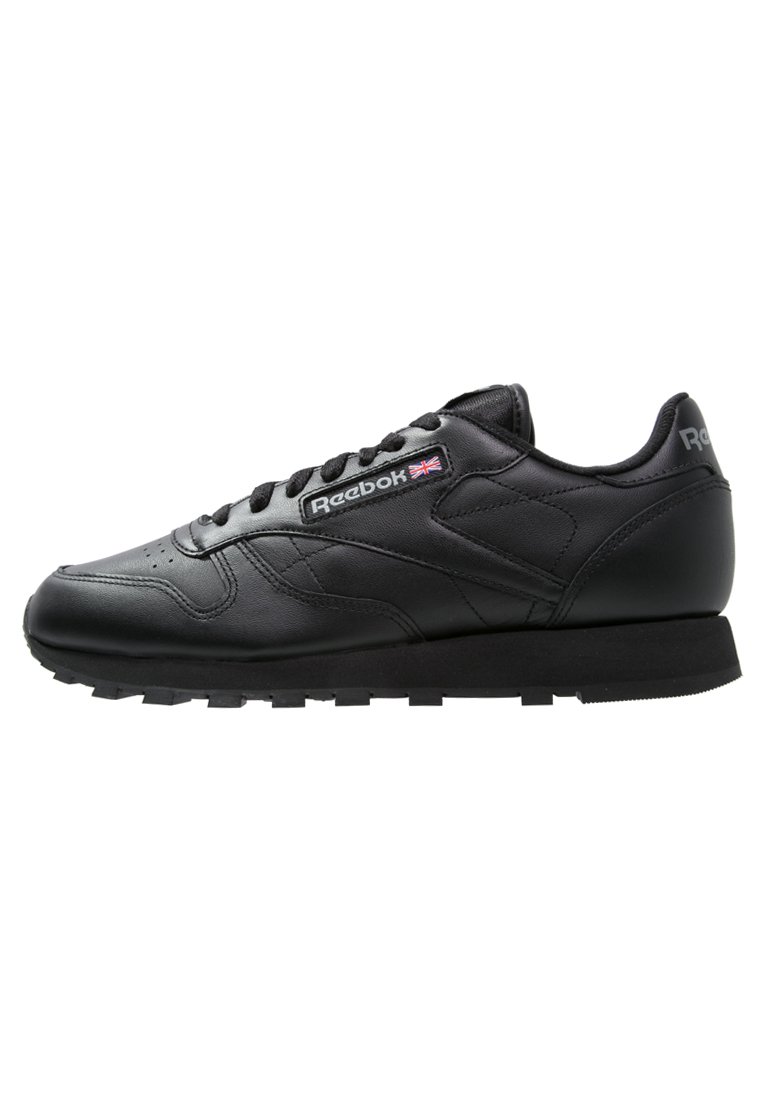 Reebok Classic CLASSIC LEATHER LOW-CUT SHOES - Sneakers - black/sort -