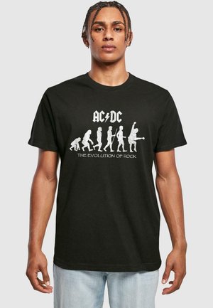 ACDC - EVOLUTION OF ROCK - T-shirt imprimé - black