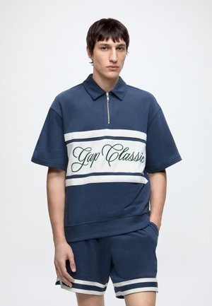 GAP SCRIPT LOGO - Πόλο - vintage navy