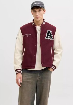 Jack & Jones JORNAN - Bombera - granate