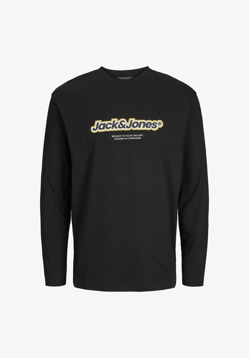Jack & Jones Junior JORVESTERBRO NEWTON BRNDG - Felpa con cappuccio - dunkelgrau/verde scuro Jack & Jones Junior JORVESTERBRO NEWTON BRNDG - Felpa con cappuccio - dunkelgrau/verde scuro