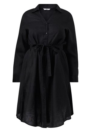 LINA - Blusenkleid - schwarz