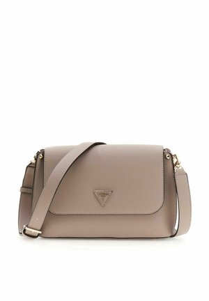 MERIDIAN FLAP - Borsa a tracolla - dark taupe