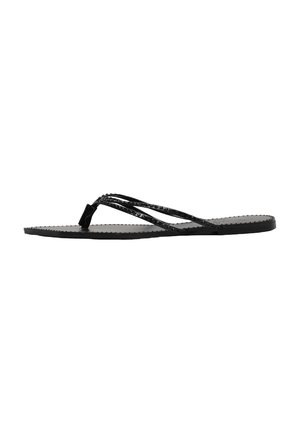 HUNE, RIKKI - Sandalias de dedo - black