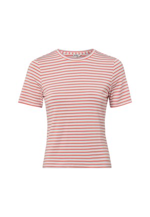 JULIE - Print T-shirt - koralle mehrfarbig