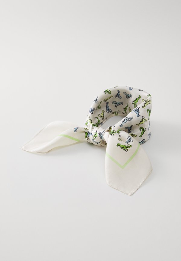 MICRO T-REX - Foulard - chalk3