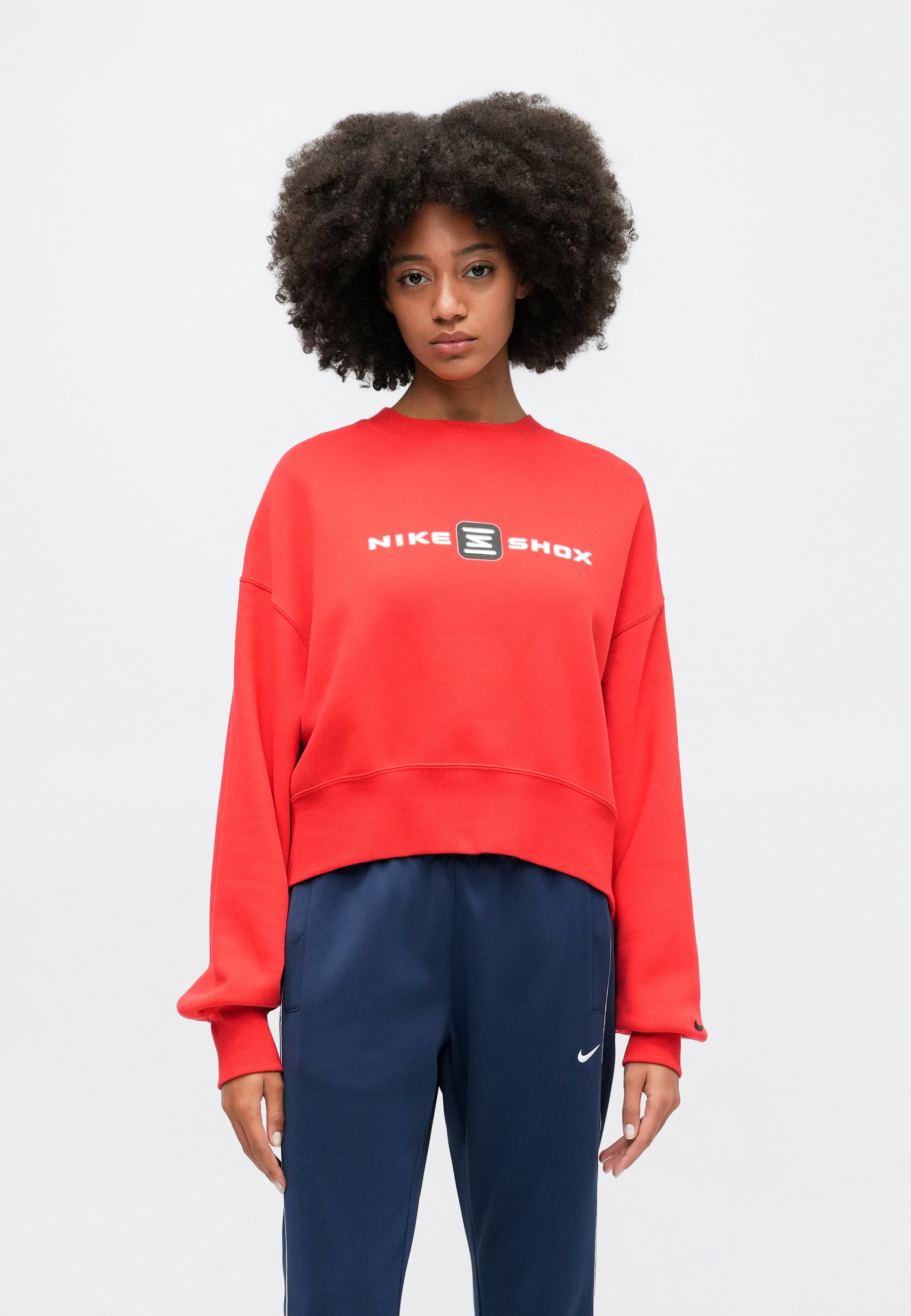 Nike Sportswear SHOX PHOENIX CREW - Sweatshirt - university red