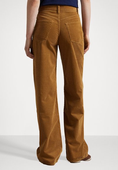 Polo Ralph Lauren COTTON CORDUROY WIDE-LEG PANT - Pantaloni - tan