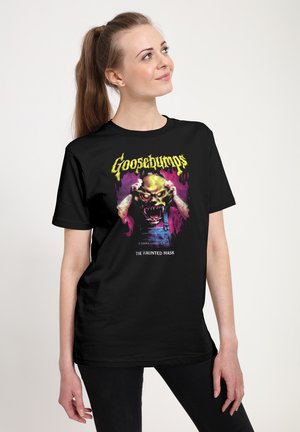 GOOSEBUMPS THE HAUNTED MASK - Camiseta estampada - black