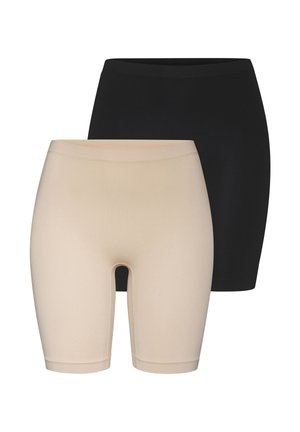 LANGER 2 PACK - Shapewear - beige/schwarz