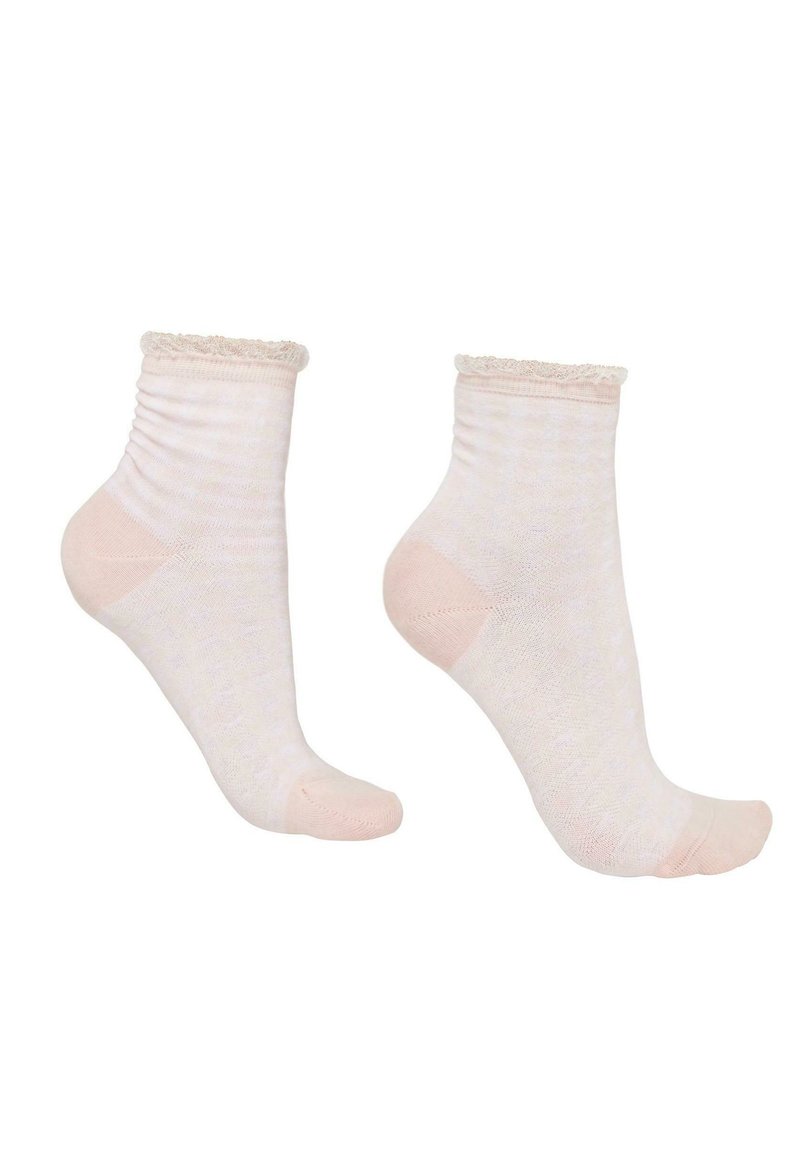 Damen Strumpfhosen | Calzedonia Socken hellrosa gingham pink/pink meliert - ZE73529 Damen Strumpfhosen | Calzedonia Socken hellrosa gingham pink/pink meliert - ZE73529