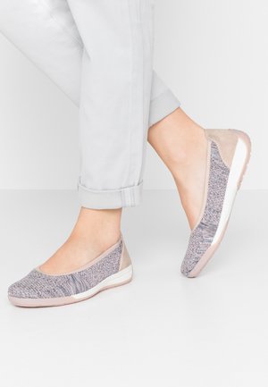 Rieker, Ballet pumps - rosa/multicolor/altrosa