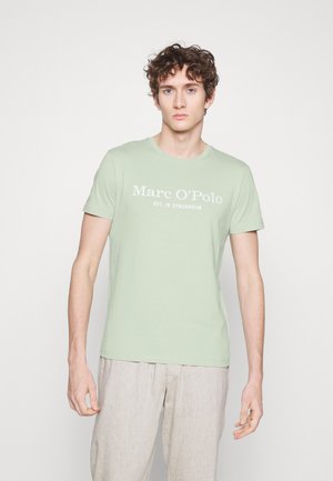 SHORT SLEEVE ROUND NECK CLASSIC - T-shirt con stampa - pistachio gray