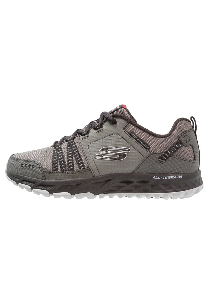 Skechers ESCAPE PLAN - Sneakers basse - charcoal/black