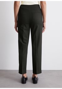 Marc O'Polo PANTS SLIT DETAIL - Housut - black