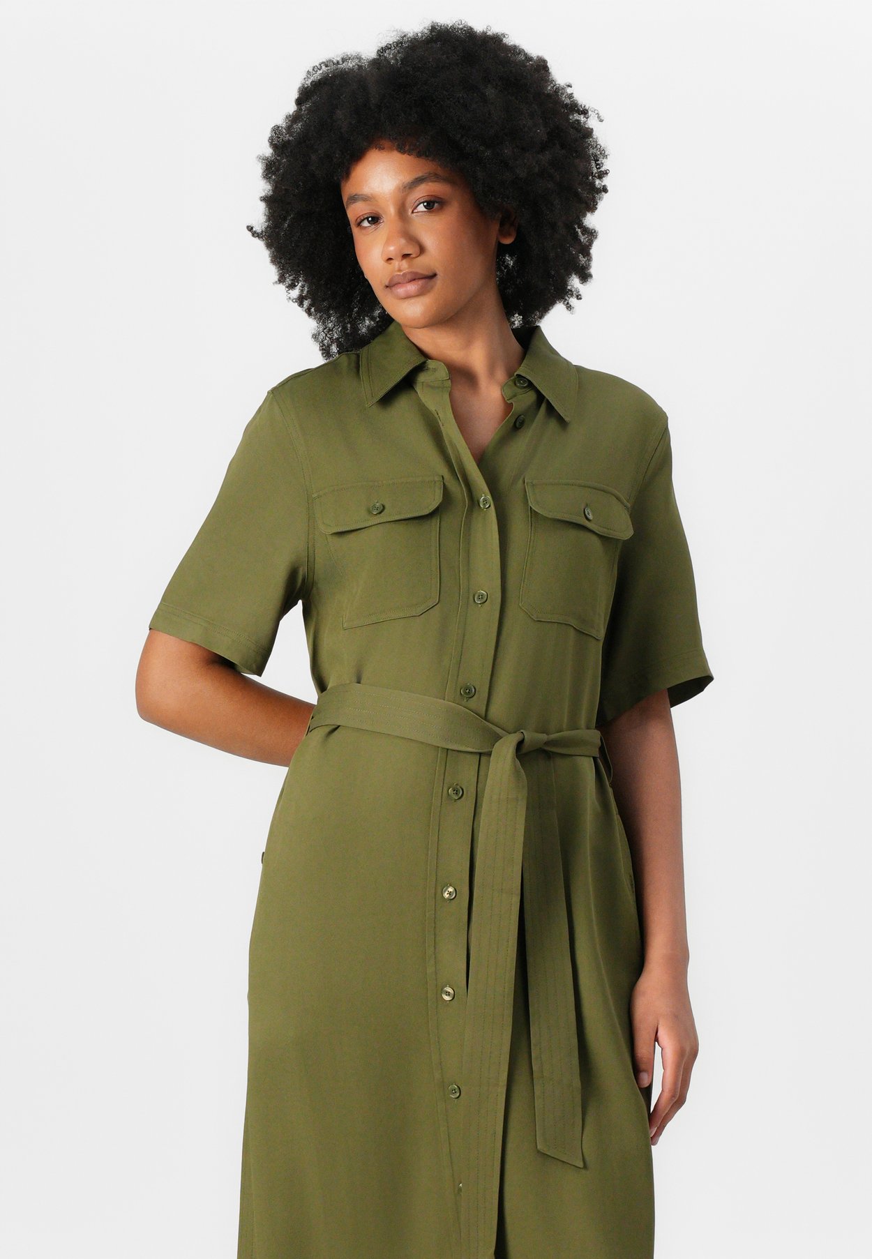 UTILITY SHIRT DRESS
