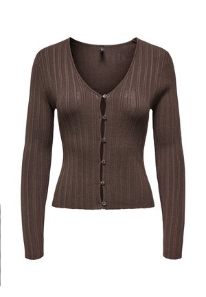 ONLY, CARDIGAN ONLBREE CARDIGAN - Gilet - chocolate martini