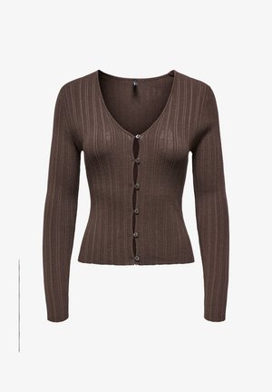 ONLY, CARDIGAN ONLBREE CARDIGAN - Gilet - chocolate martini