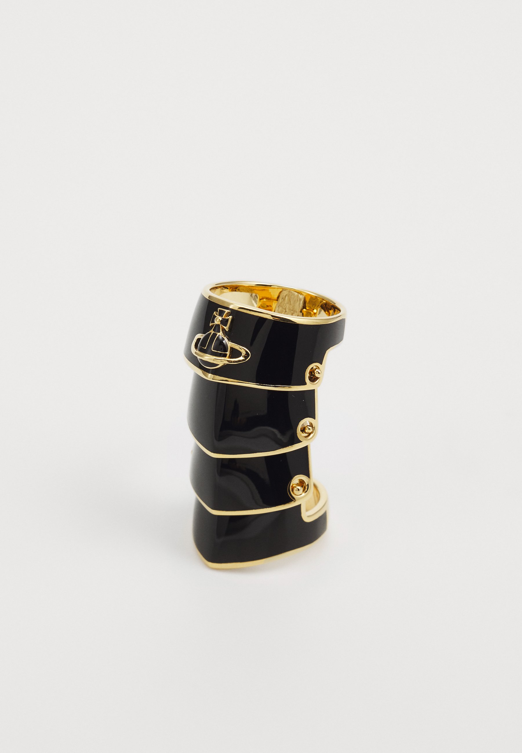 Vivienne Westwood ARTEMIS UNISEX - Ring - gold-coloured/black 