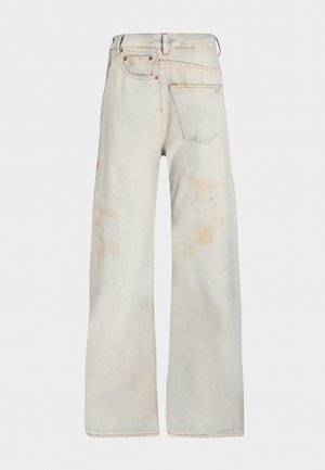 MM6 Maison Margiela PANTS POCKETS - Sirgete säärtega teksad - light blue