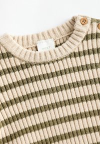 Next SET- REGULAR FIT - Maglione - cream green