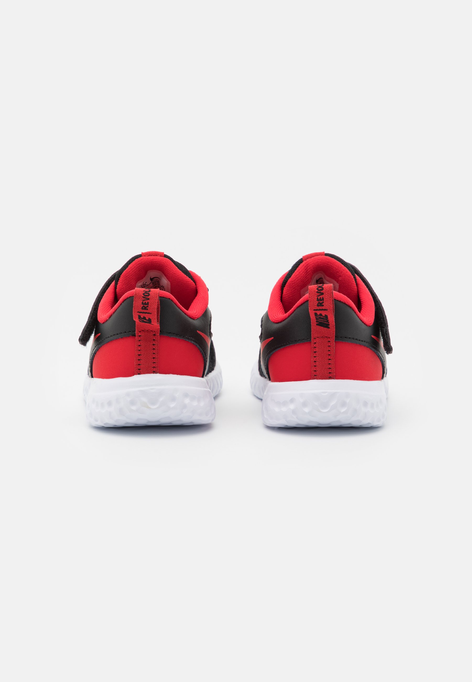 Nike Performance REVOLUTION 5 UNISEX - Neutral running shoes -  black/university red/white/black - Zalando.co.uk