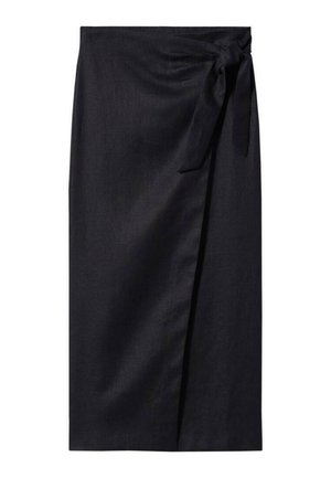 Jupe portefeuille - black