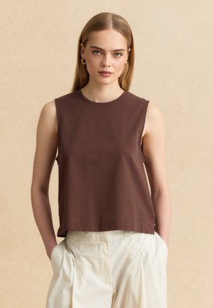 Les Copains, Blusa - chocolate brown