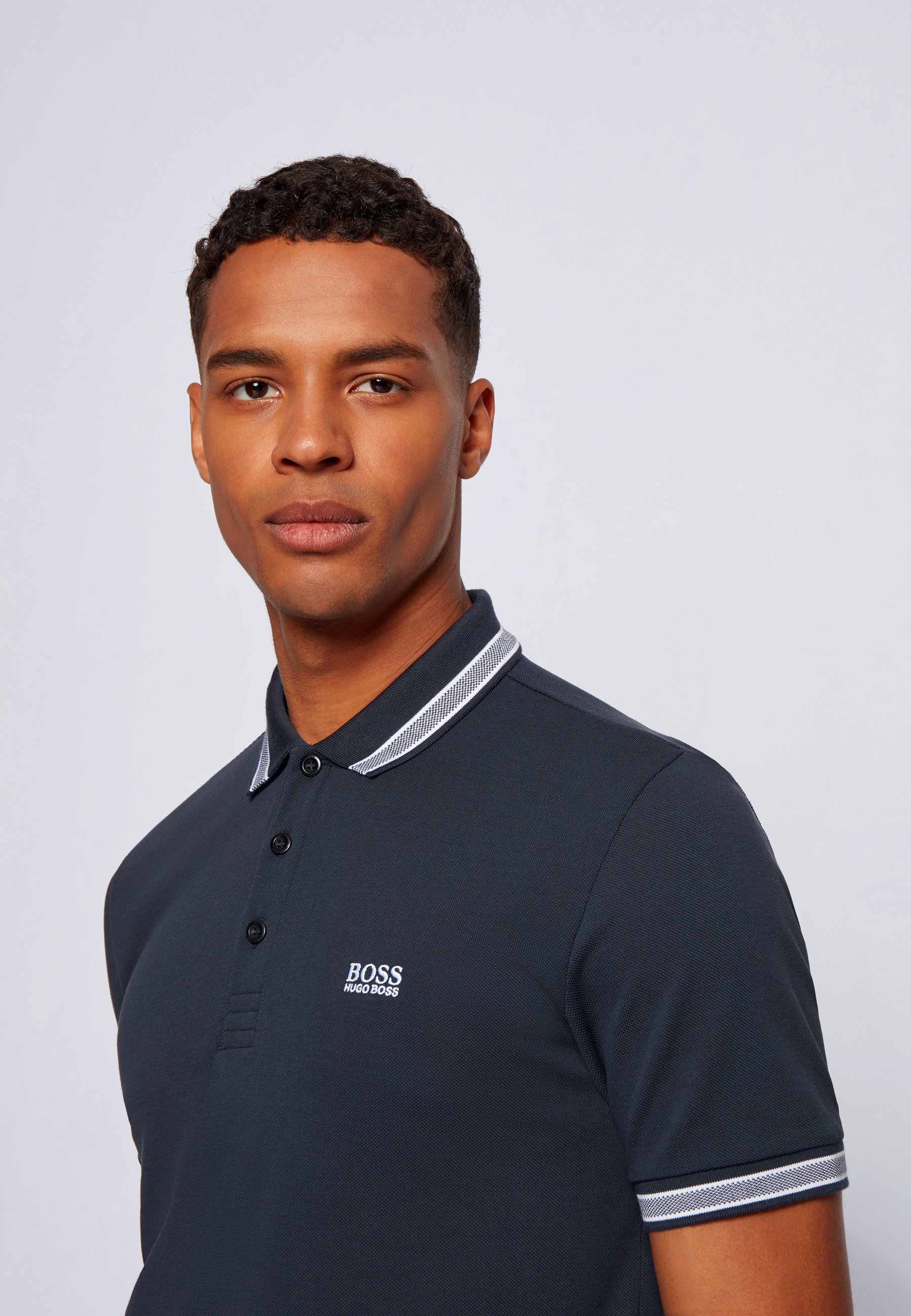 BOSS PADDY - Poloshirt - navy/donkerblauw - Zalando.nl