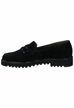 Čevlji brez vezalk - soft suede black