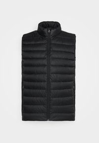 SIDE LOGO VEST - Vesta - black