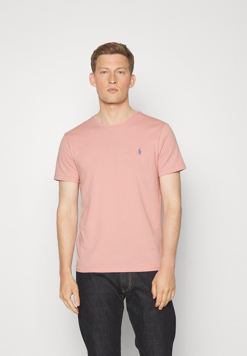 Polo Ralph Lauren CUSTOM SLIM FIT JERSEY CREWNECK T-SHIRT - T-shirt básica - adirondack rose