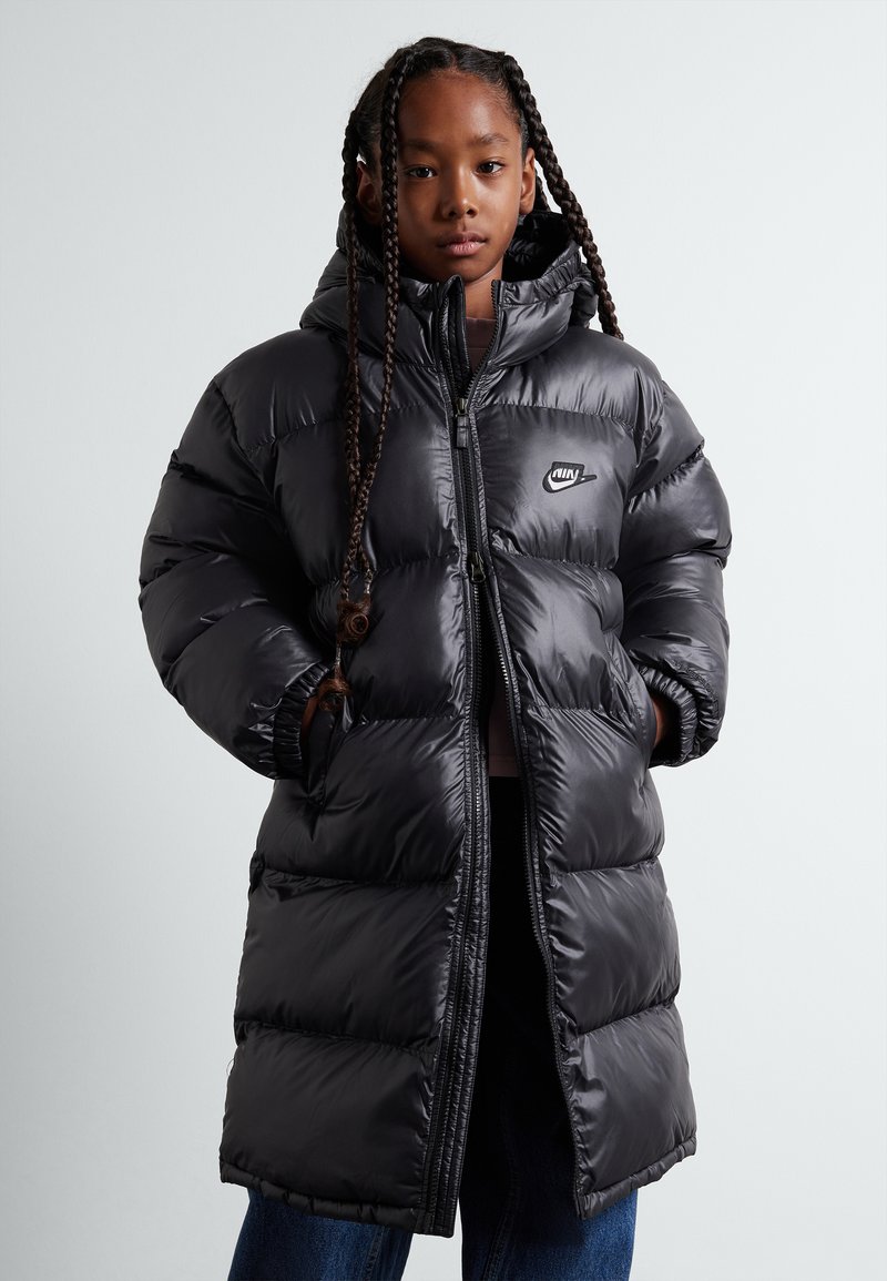 ladies black nike coat