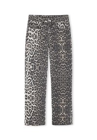 LEOPARD  - Džíny Straight Fit - stone