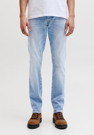 Jack & Jones, JJGLENN Slim Fit Jeans Washed - Jeans Slim Fit - blue denim